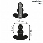 ADDICTED TOYS - TAPPO ANALE CAVO TAGLIA XXL 15,2 CM